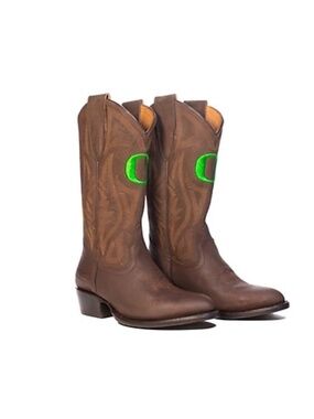 new women's size 8.5 10 Gameday Boots Western/cowboy Boot, Oregon Ducks